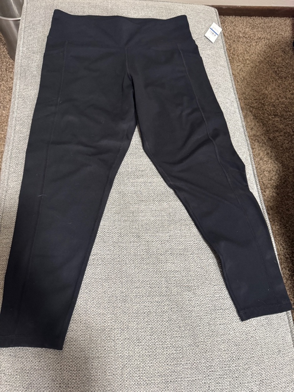 Dkny Black Athletic Jogger Pants